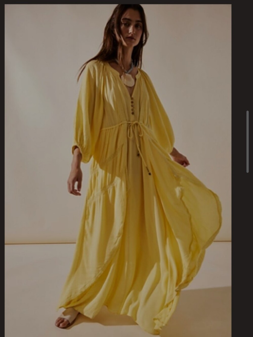 Free People Plenty Of Love Maxi Dress -  NWT XS